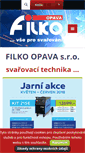 Mobile Screenshot of filko-opava.cz